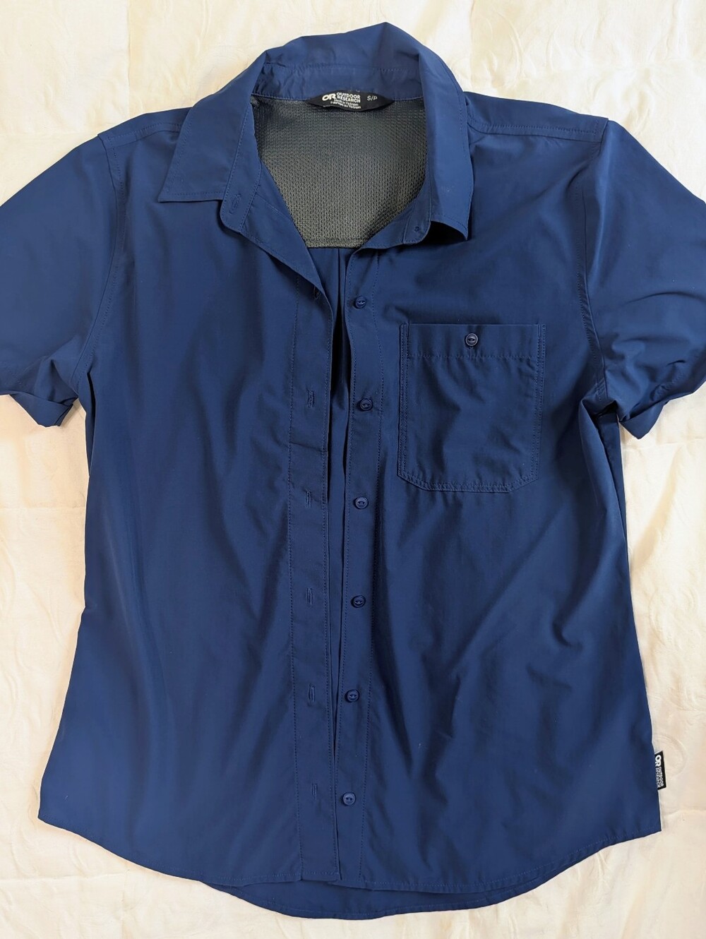 OR Outdoor Research Womens Hiking Shirt Button Front Size S